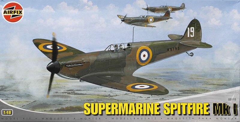 Самолет SUPERMARINE SPITFIRE Mkl